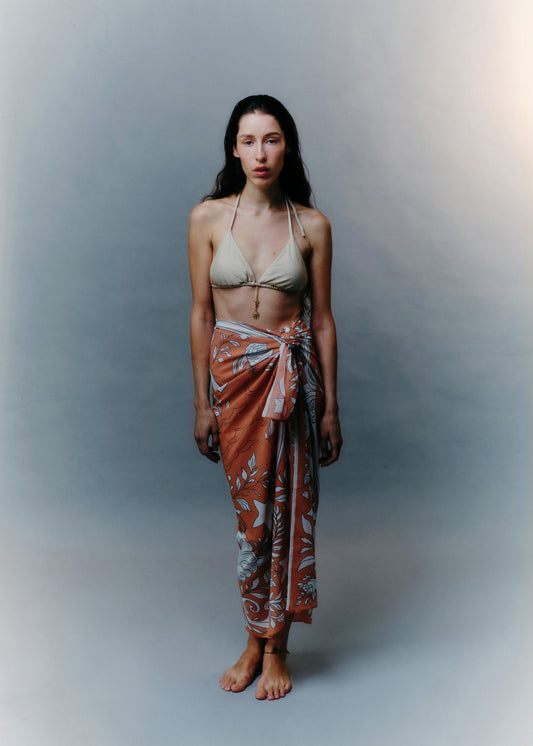 Amber Dusk Cotton Pareo