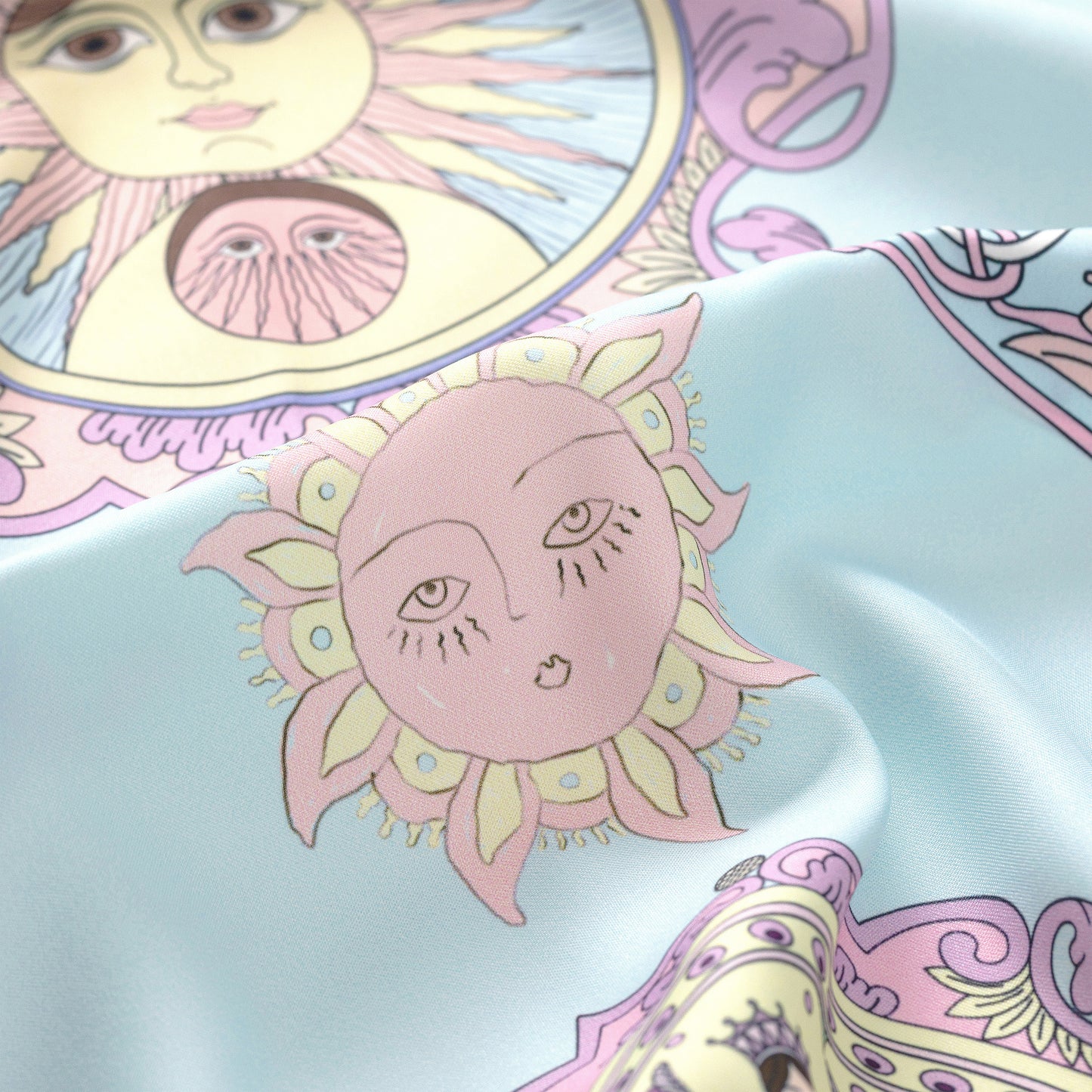 Mermaid Vegan Silk Scarf