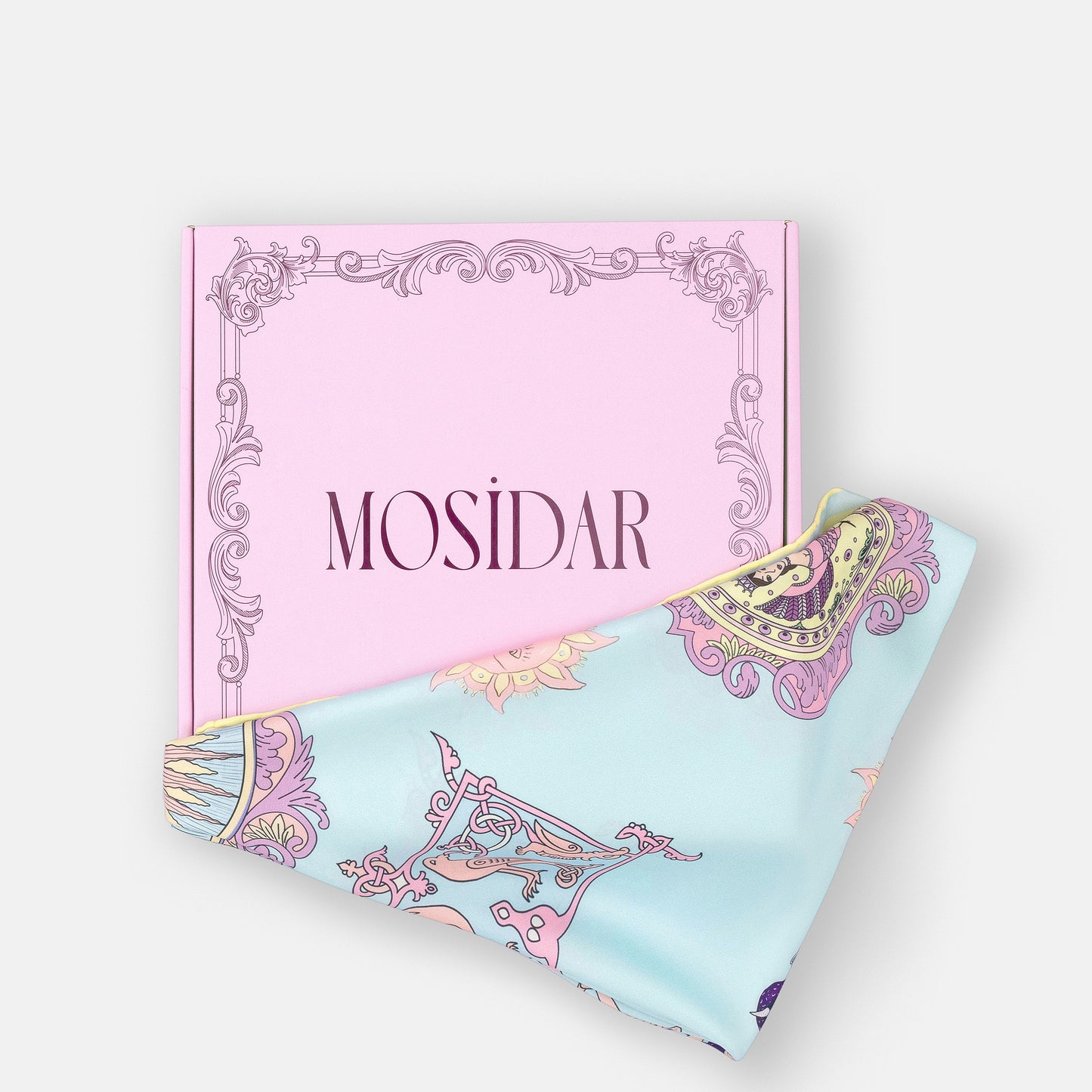 Mermaid Vegan Silk Scarf