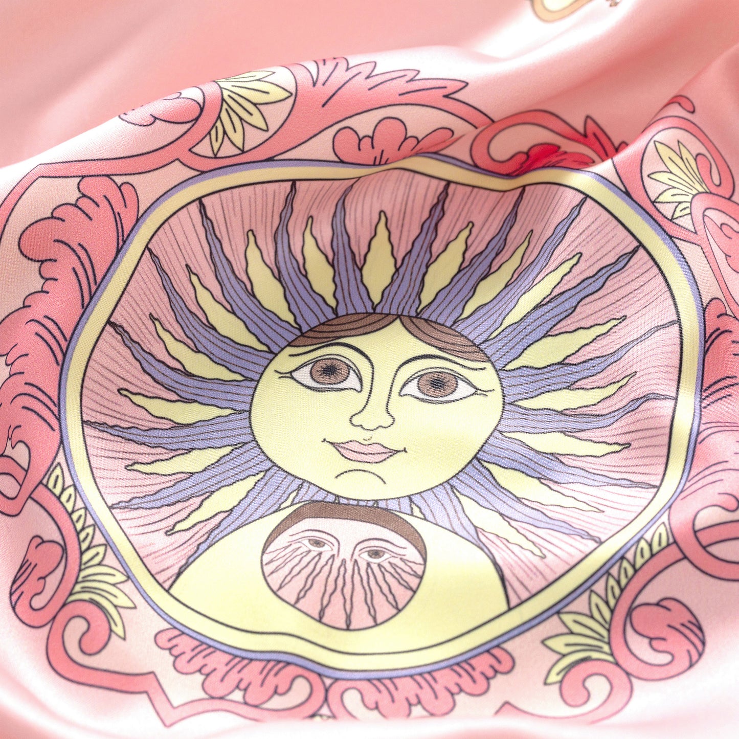 Apricot Vegan Silk Scarf