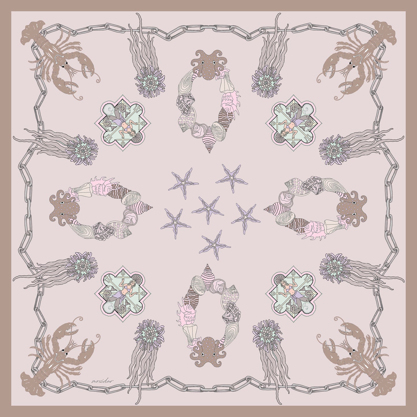 Salted Stories Silk Scarf