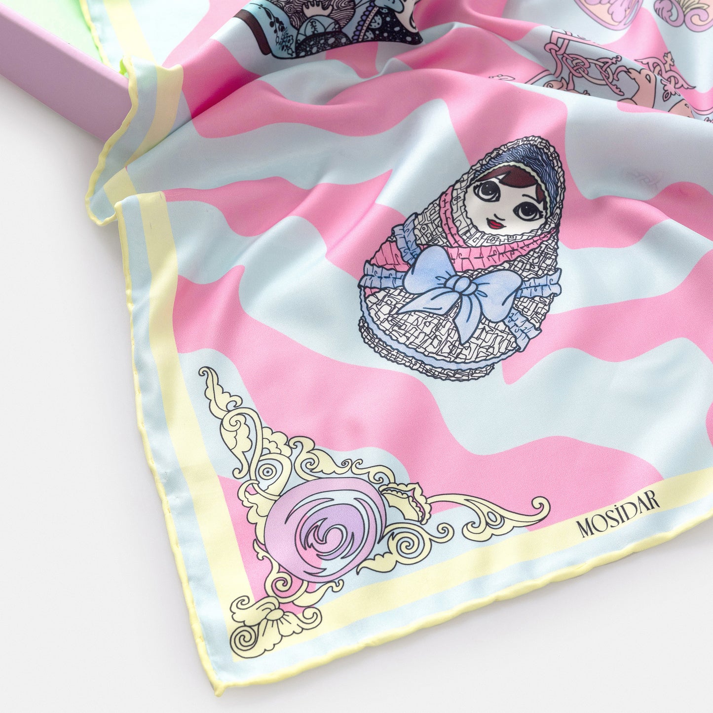 Morena Vegan Silk Scarf