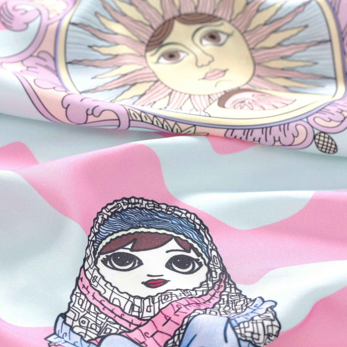 Morena Vegan Silk Scarf